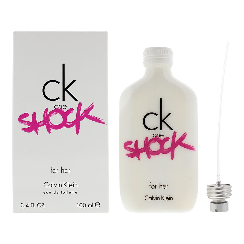 Calvin Klein CK One Shock For Her 100ml Eau de Toilette Spray for Her