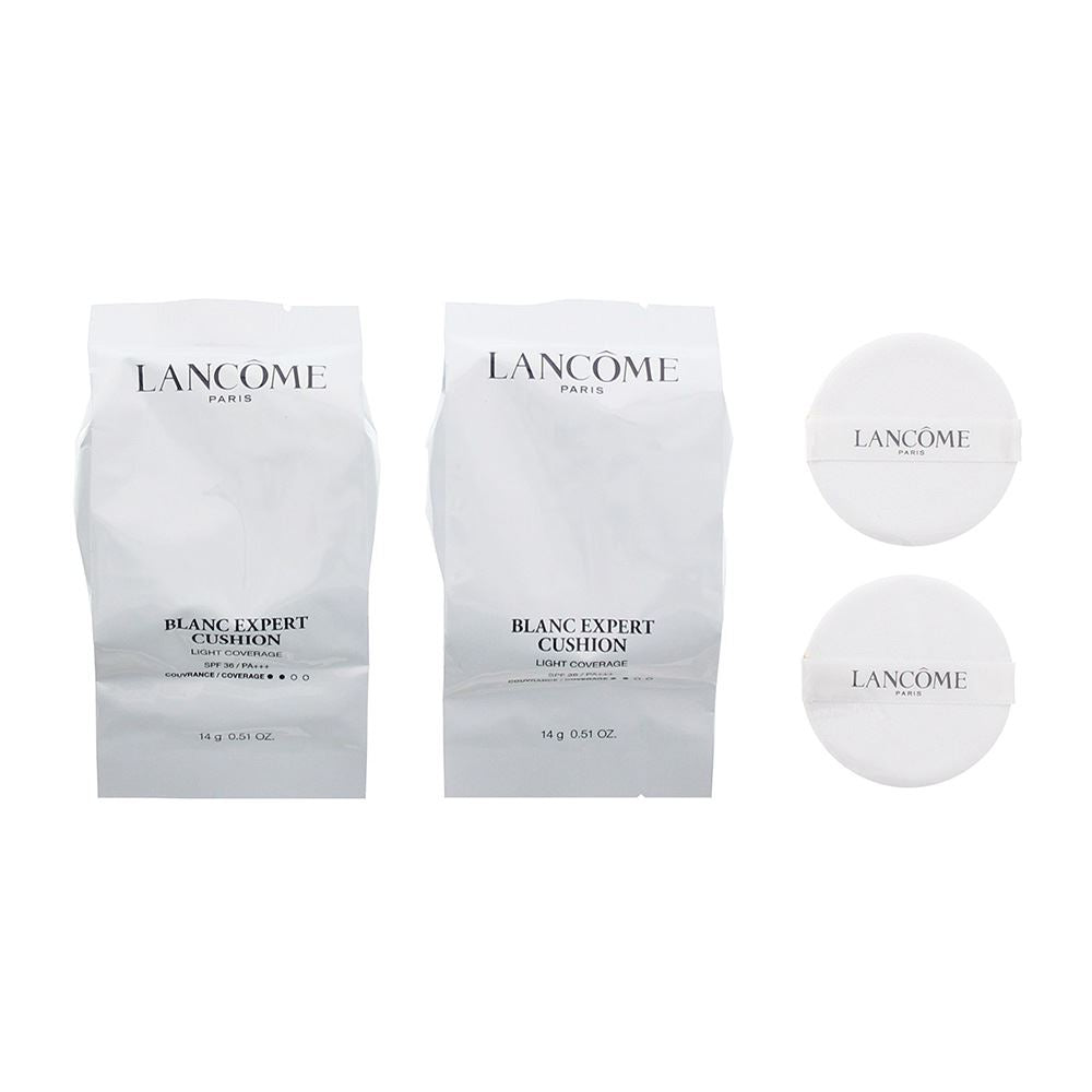 Lancome Blanc Expert Cushion Light Coverage 14g x 2  Foundation Refills - O-01 SPF 36
