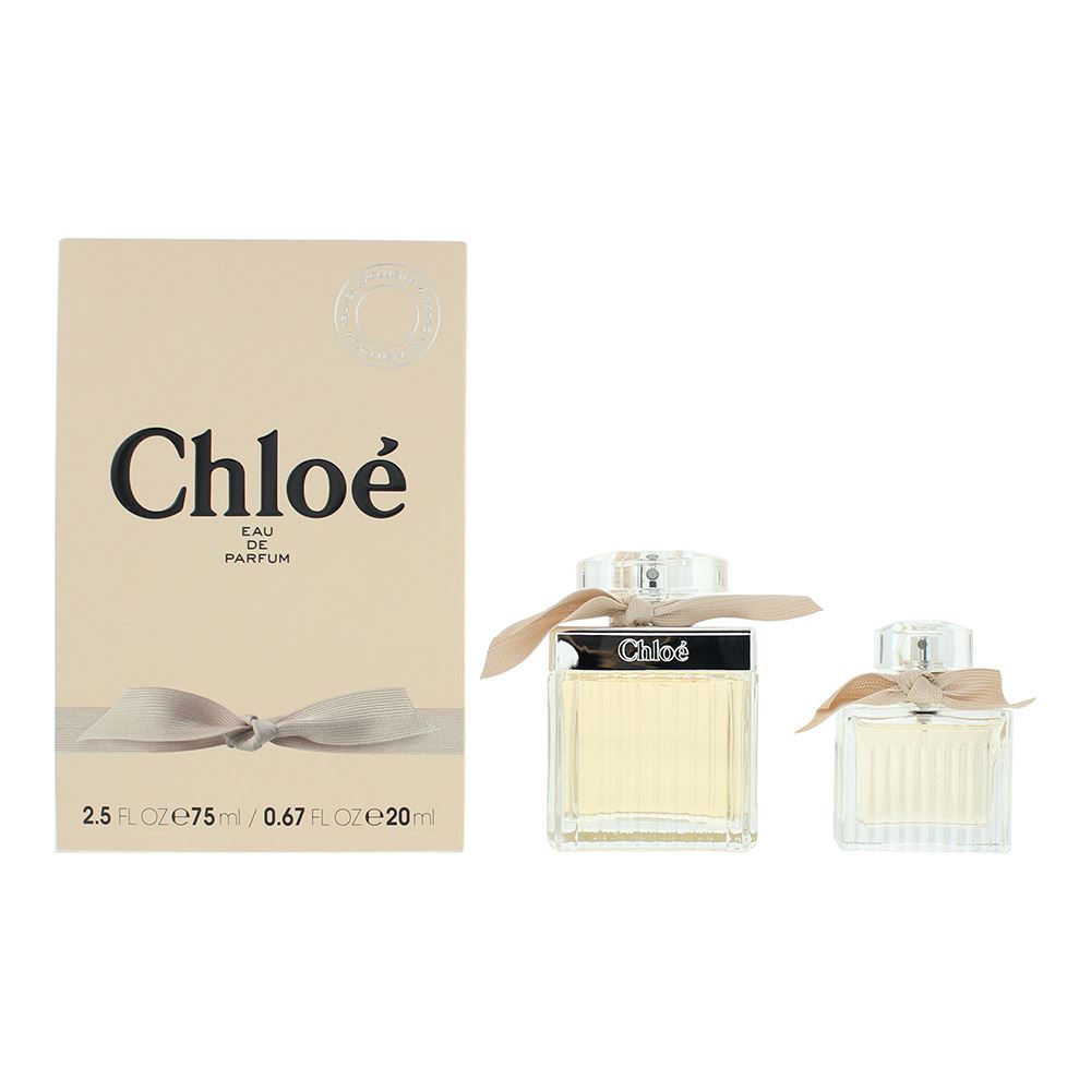 Chloe 75ml Eau de Parfum Gift Set 20ml Eau de Parfum for Her