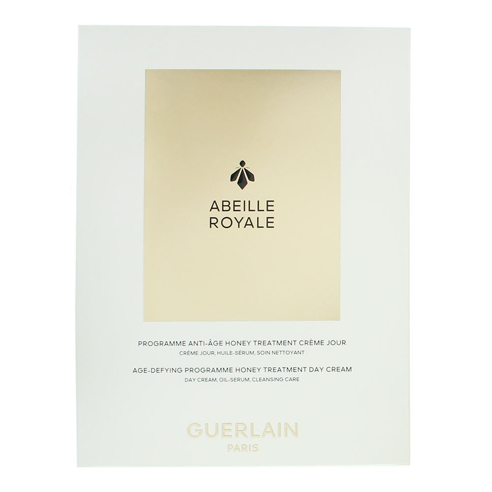 Guerlain Abeille Royale Gift Set - 50ml Day Cream, 40ml Cleansing Mousse, 15ml Oil Serum