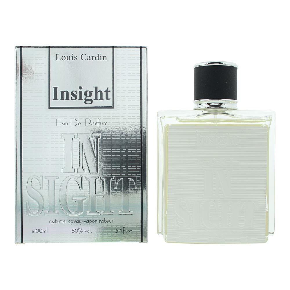 Louis Cardin Insight 100ml Eau de Parfum Spray for Him