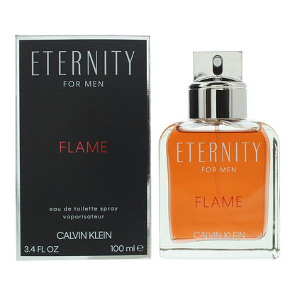 Calvin Klein Eternity For Men Flame 100ml Eau de Toilette Spray for Him