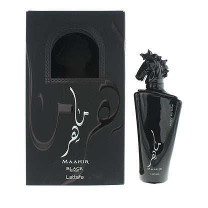 Lattafa Maahir Black Edition 100ml Eau de Parfum Spray for Unisex