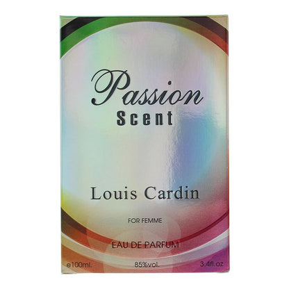 Louis Cardin Passion Scent 100ml Eau de Parfum Spray for Her