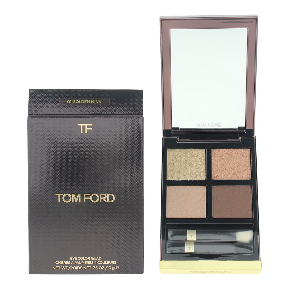 Tom Ford Eye Color Quad 10g Eyeshadow Palette - 01 Golden Mink