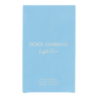 Dolce & Gabbana Light Blue Pour Homme 100ml Eau De Toilette Spray For Him