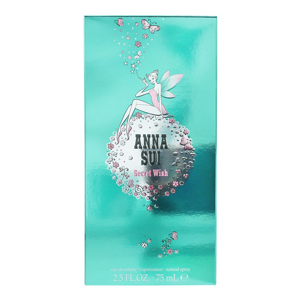 Anna Sui Secret Wish 75ml Eau de Toilette Spray for Her