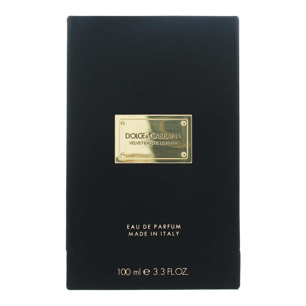 Dolce & Gabbana Velvet Exotic Leather 100ml Eau de Parfum Spray Unisex
