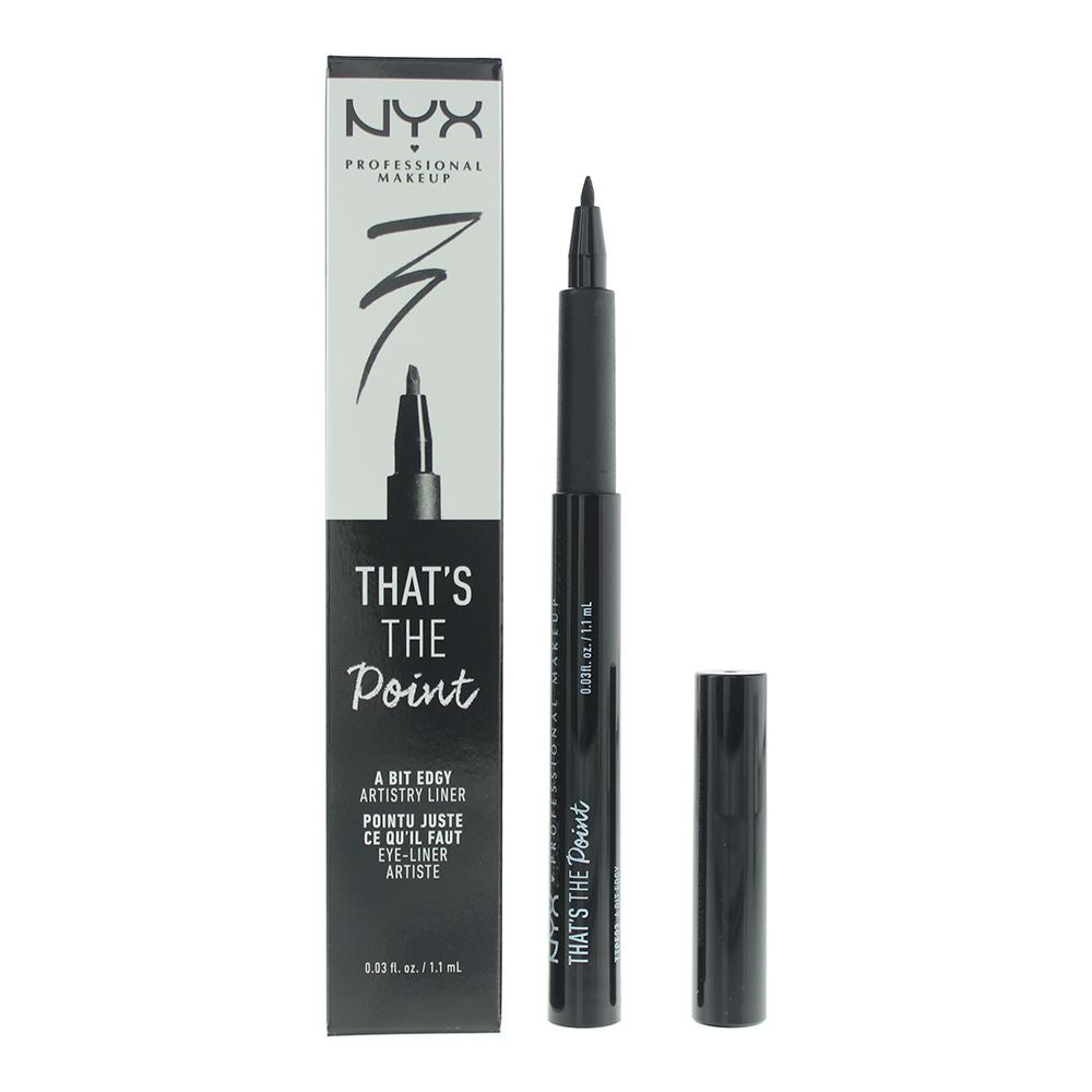 NYX That's The Point A Bit Edgy 1.1ml Liquid Eyeliner  - Black