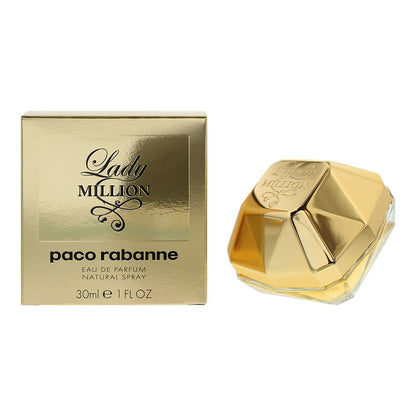 Paco Rabanne Lady Million 30ml Eau De Parfum Spray For Her