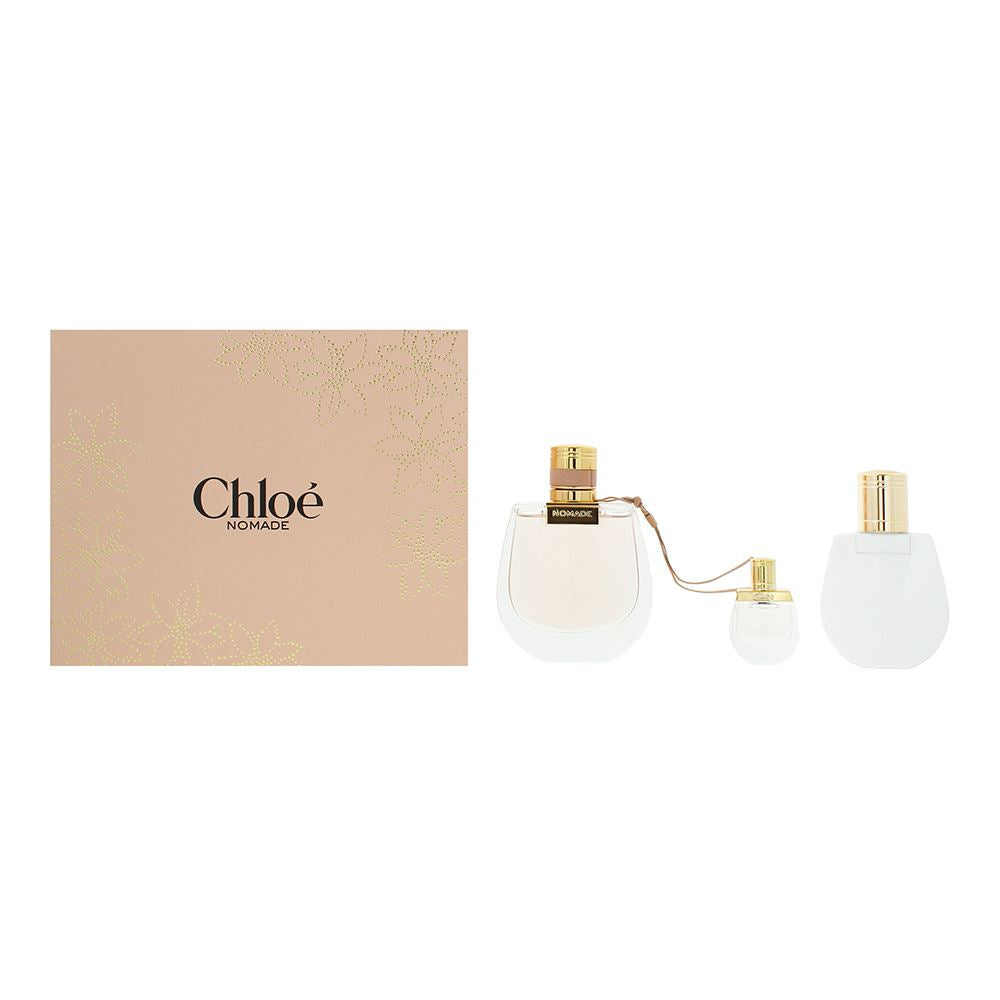 Chloe Nomade 75ml Eau de Parfum Gift Set 5ml Eau de Parfum, 100ml Body Lotion for Her