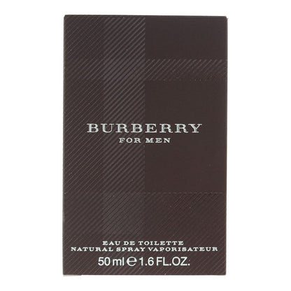 Burberry For Men 50ml Eau de Toilette Spray for Him
