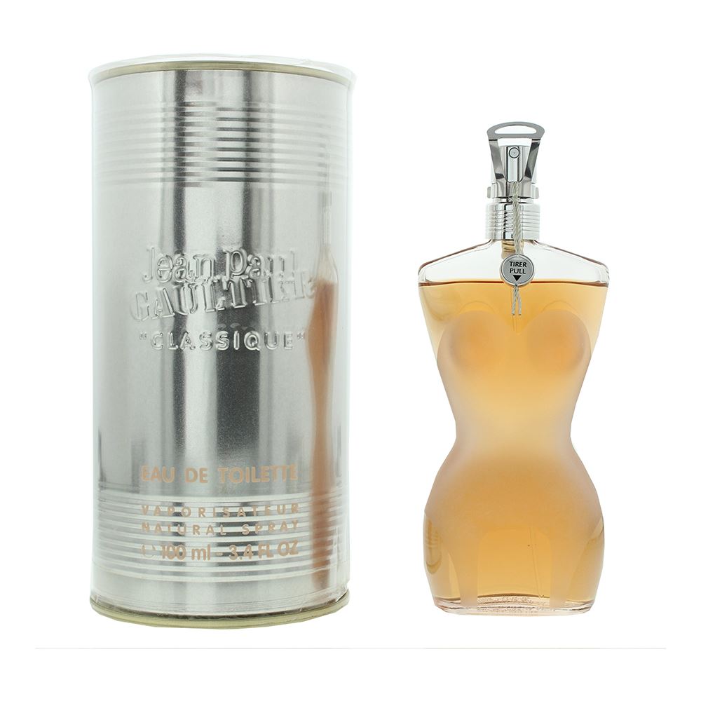 Jean Paul Gaultier Classique 100ml Eau de Toilette Spray for Her