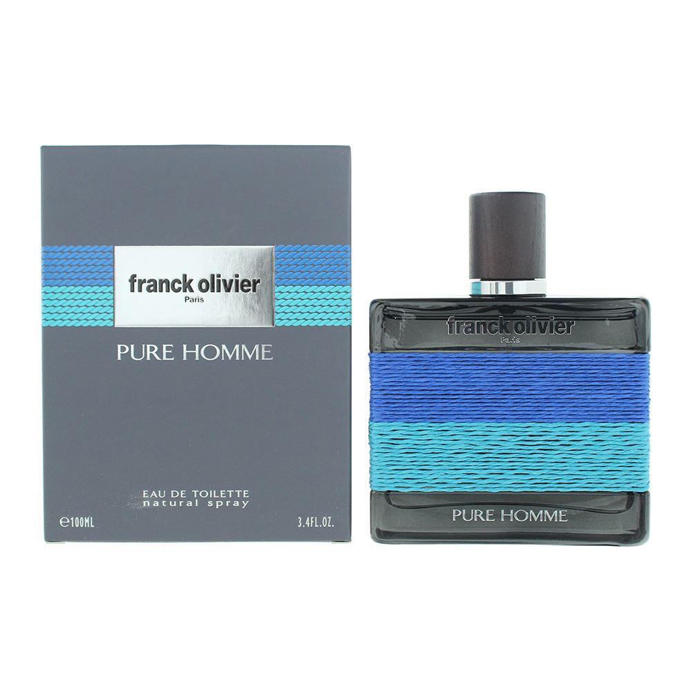 Franck Olivier Pure Homme 100ml Eau de Toilette Spray for Him