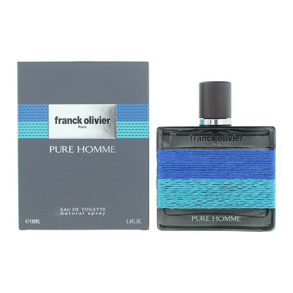 Franck Olivier Pure Homme 100ml Eau de Toilette Spray for Him