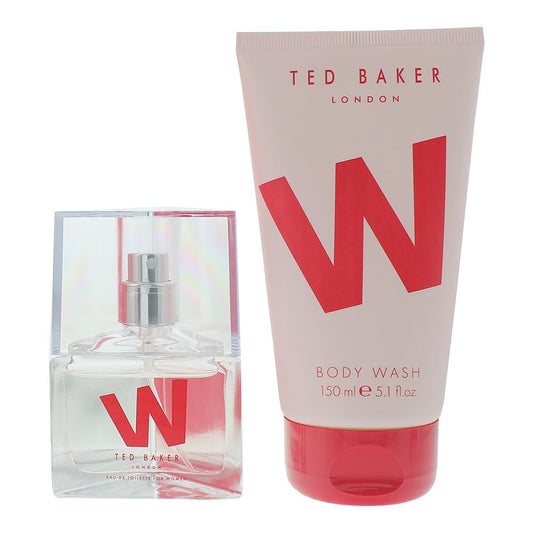Ted Baker W 30ml  Eau de Toilette Gift Set For Her 150ml  Body Wash