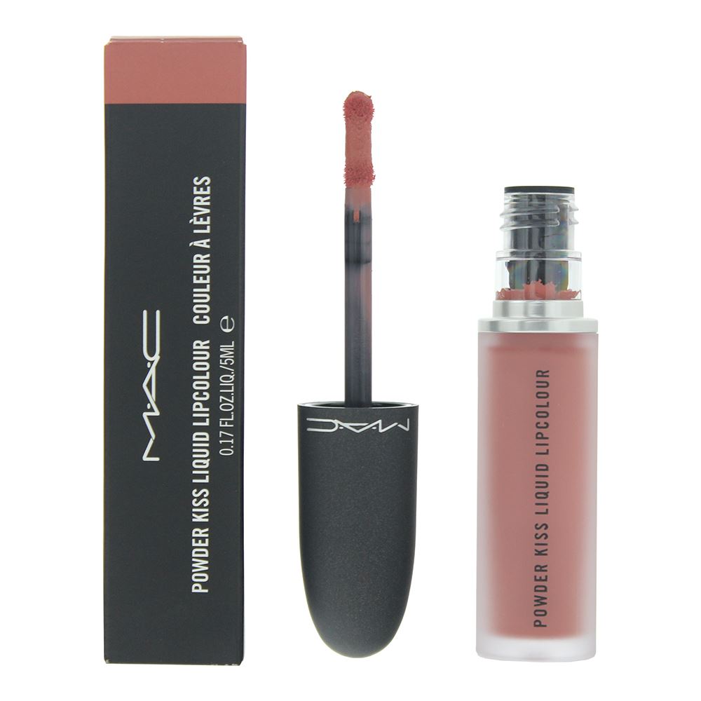 MAC Powder Kiss 5ml Liquid Lipcolour- 996 Date-Maker