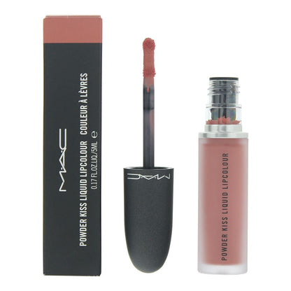 MAC Powder Kiss 5ml Liquid Lipcolour- 996 Date-Maker