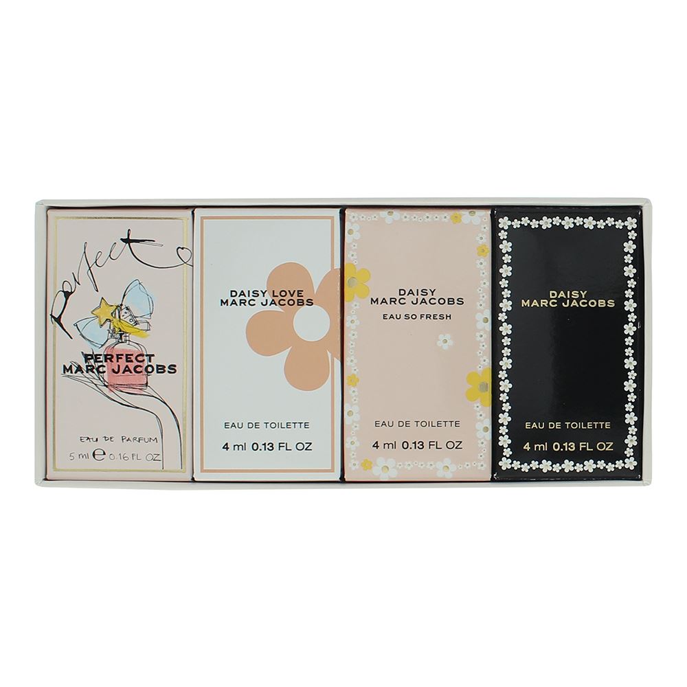 Marc Jacobs Mini Gift Set - Perfect 5ml, Daisy Love 4ml, Daisy Eau So Fresh 4ml, Daisy 4ml