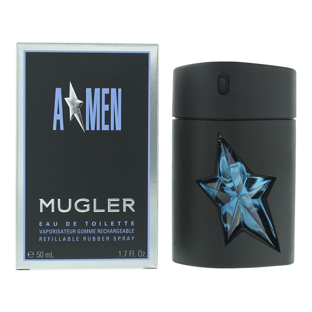 Mugler A*Men 50ml Eau de Toilette Refillable Spray For Him