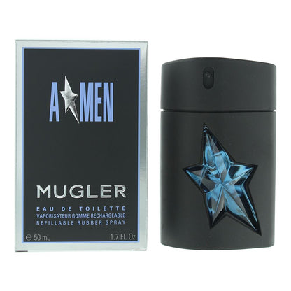Mugler A*Men 50ml Eau de Toilette Refillable Spray For Him