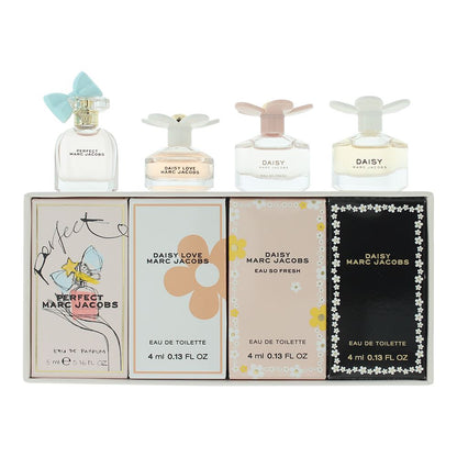 Marc Jacobs Mini Gift Set - Perfect 5ml, Daisy Love 4ml, Daisy Eau So Fresh 4ml, Daisy 4ml