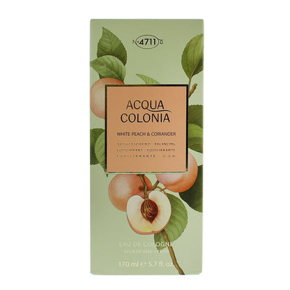 4711 Acqua Colonia White Peach & Coriander 170ml Eau de Cologne Spray for Unisex