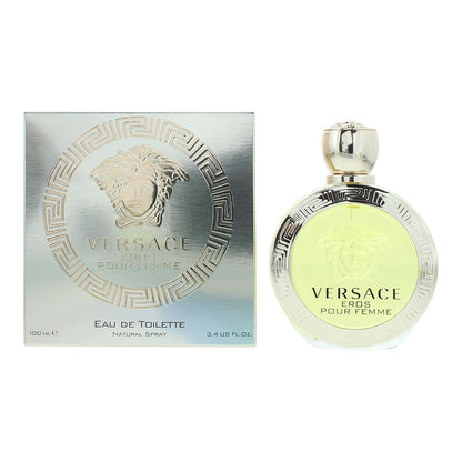Versace Eros Pour Femme 100ml Eau de Toilette Spray for Her