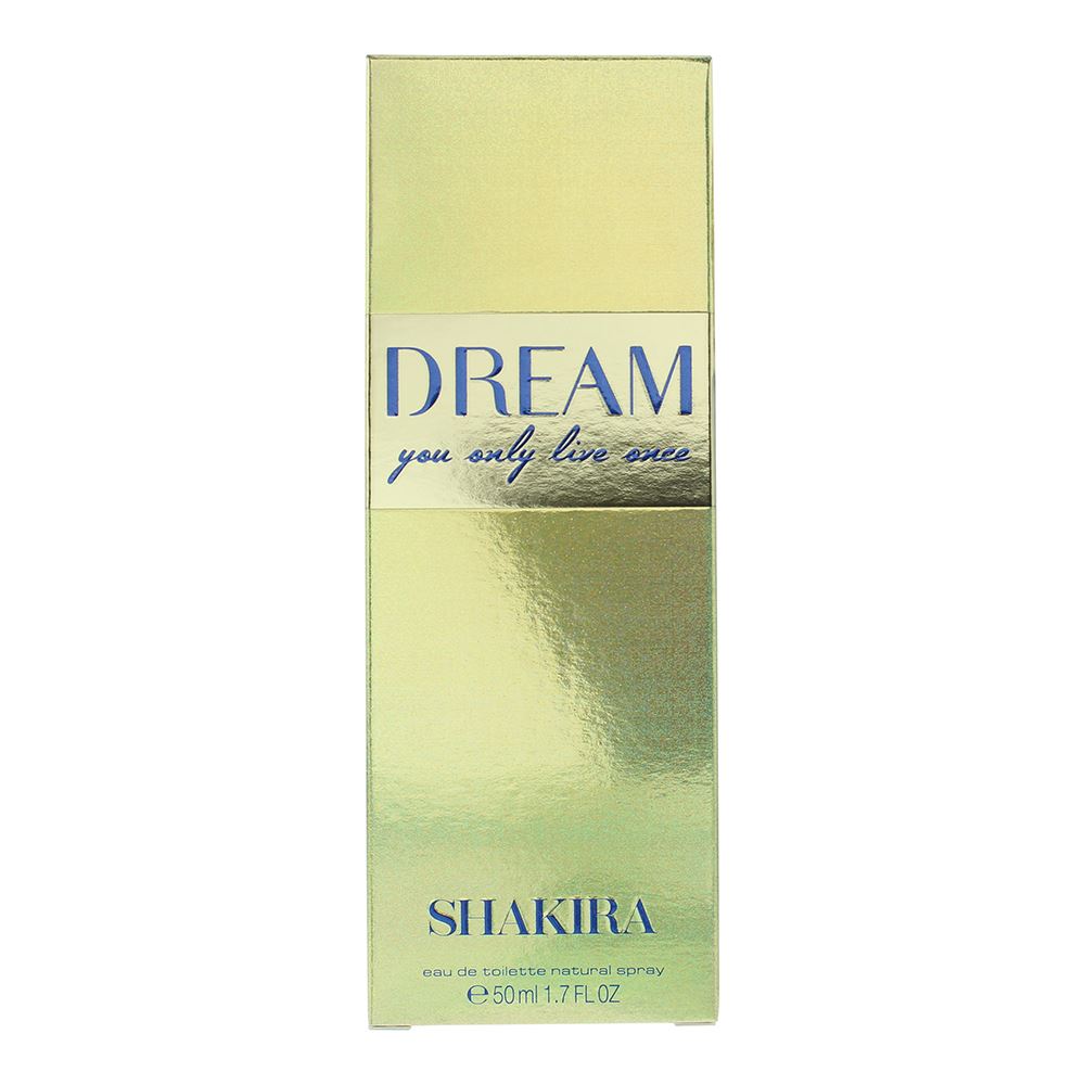Shakira Dream You Only Live Once 50ml Eau de Toilette Spray for Her