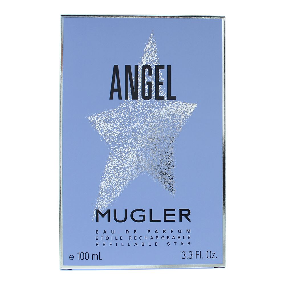 Mugler Angel 100ml Eau de Parfum Refillable Spray for Her - Standing Star