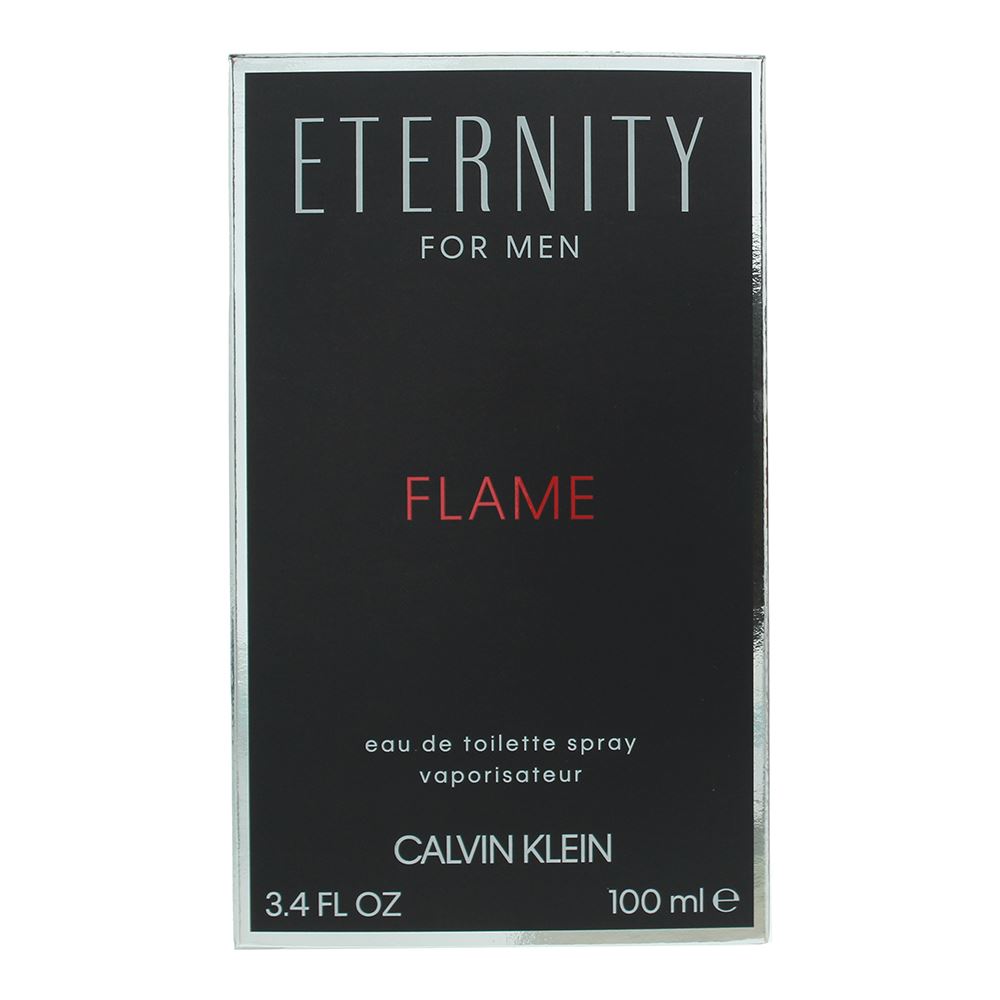 Calvin Klein Eternity For Men Flame 100ml Eau de Toilette Spray for Him