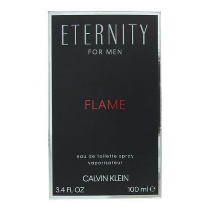Calvin Klein Eternity For Men Flame 100ml Eau de Toilette Spray for Him