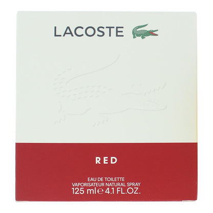 Lacoste Red 125ml Eau de Toilette Spray for Him