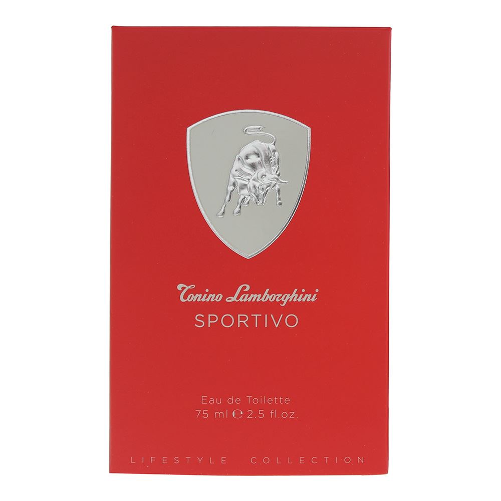 Lamborghini Sportivo 75ml Eau De Toilette  Spray for Him