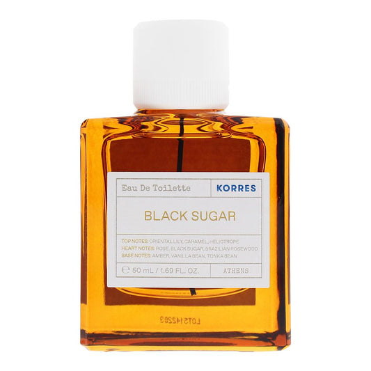 Korres Black Sugar 50ml Eau De Toilette Spray for Her