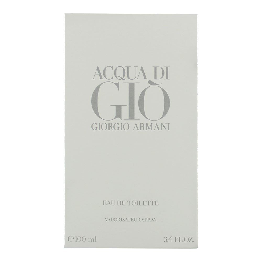 Giorgio Armani Acqua Di Gio Pour Homme 100ml Eau de Toilette Spray for Him