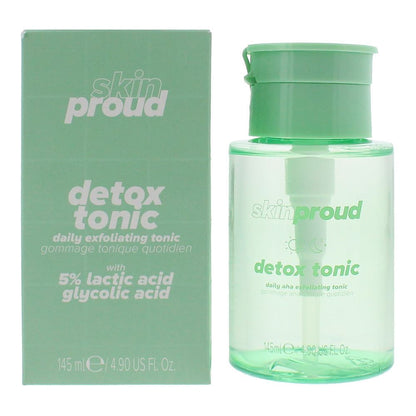 Skin Proud Detox Tonic 145ml Exfoliating Tonic