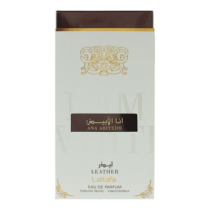 Lattafa Ana Abiyedh Leather 60ml Eau de Parfum Spray for Unisex
