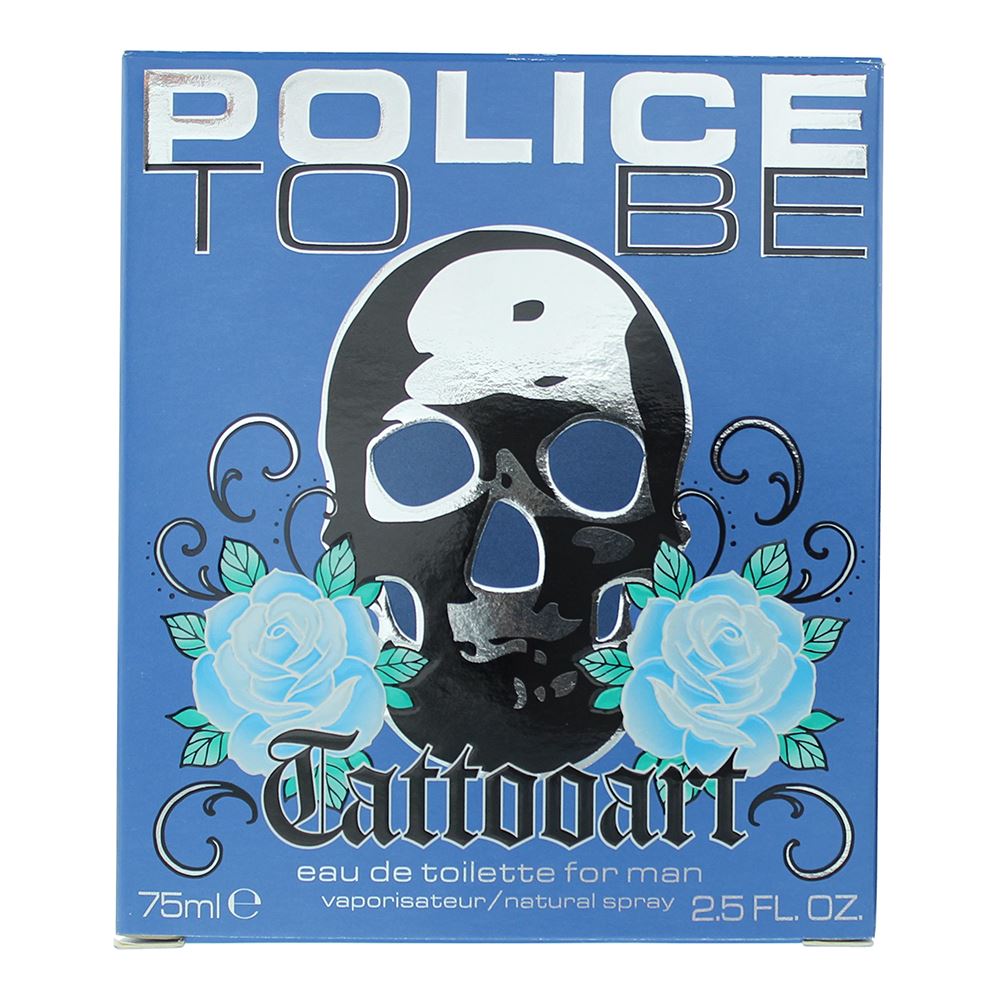 Police To Be Tattooart For Man 75ml Eau de Toilette Spray for Him