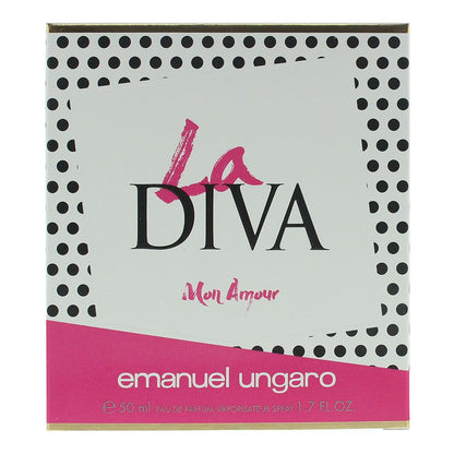 Emanuel Ungaro La Diva Mon Amour 50ml Eau De Parfum Spray for Her