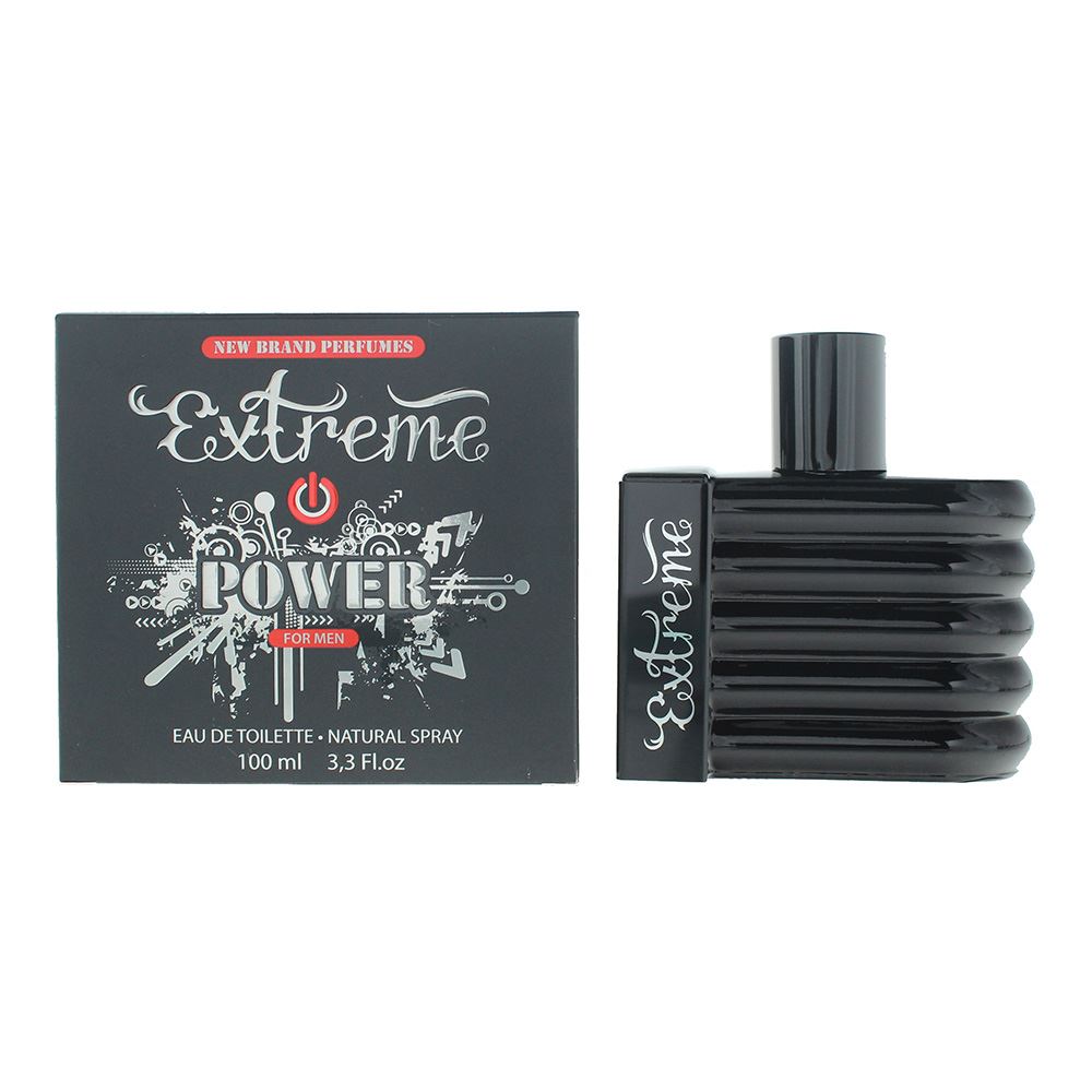 New Brand Extreme Power For Men 100ml Eau de Toilette Spray for Him