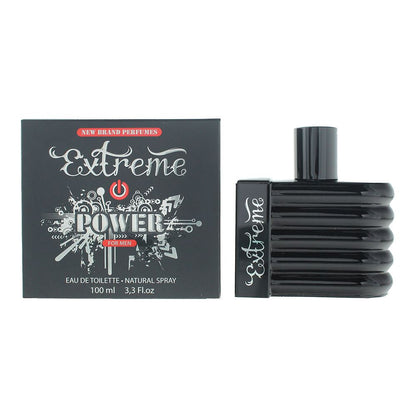 New Brand Extreme Power For Men 100ml Eau de Toilette Spray for Him