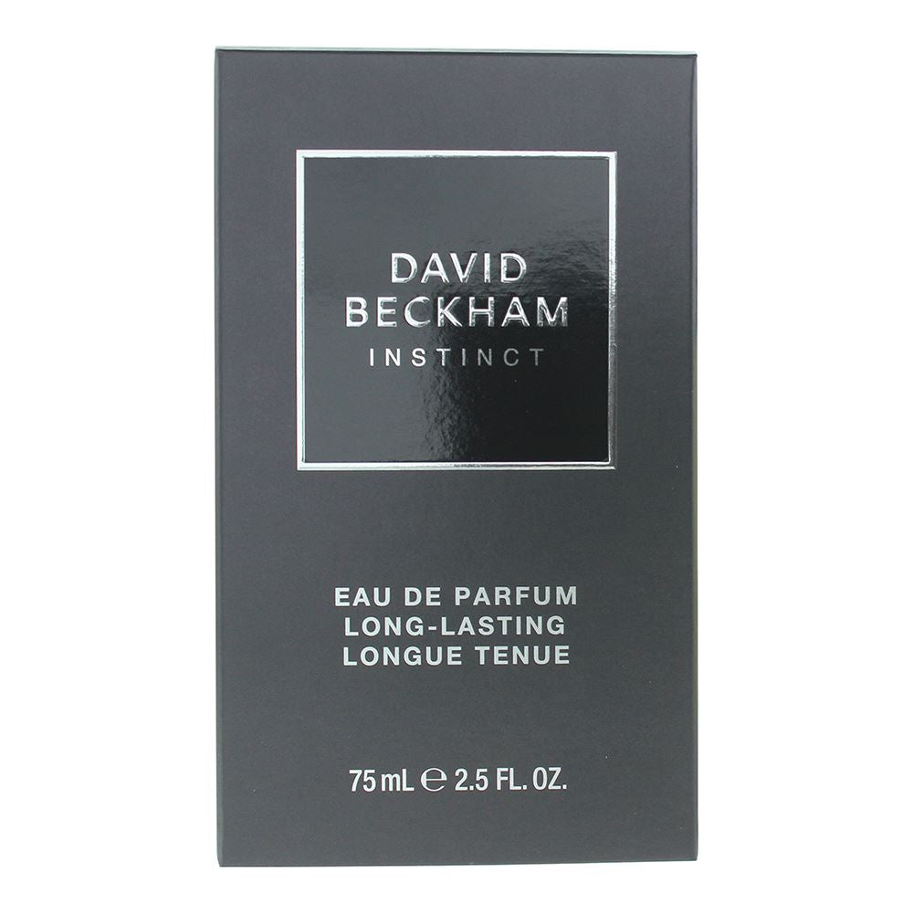 David Beckham Instinct 75ml Eau De Parfum Spray for Him