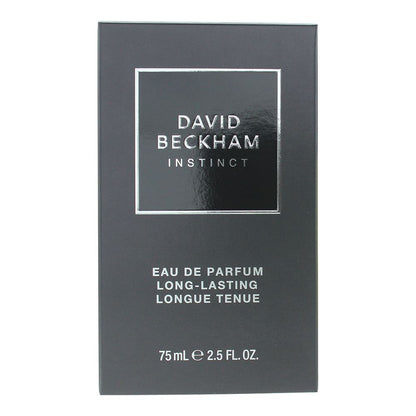 David Beckham Instinct 75ml Eau De Parfum Spray for Him