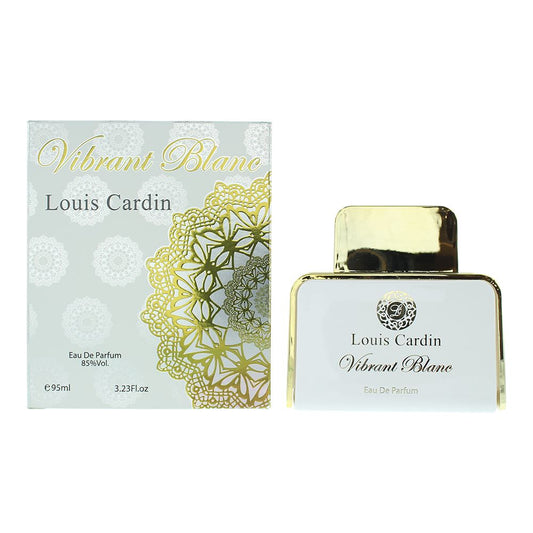 Louis Cardin Vibrant Blanc 95ml  Eau de Parfum Spray for Her