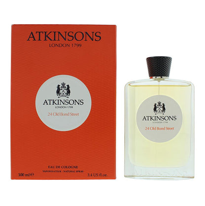 Atkinsons 24 Old Bond Street 100ml Eau De Cologne Spray for Him