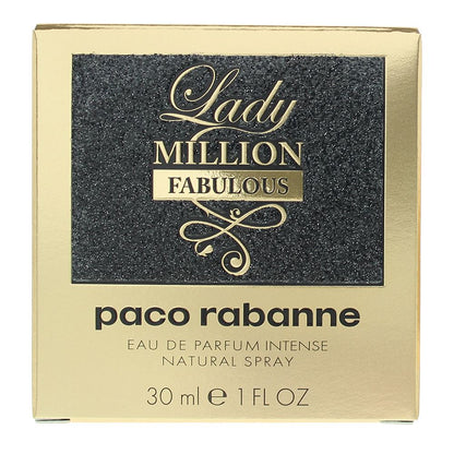 Paco Rabanne Lady Million Fabulous 30ml Eau De Parfum Spray For Her