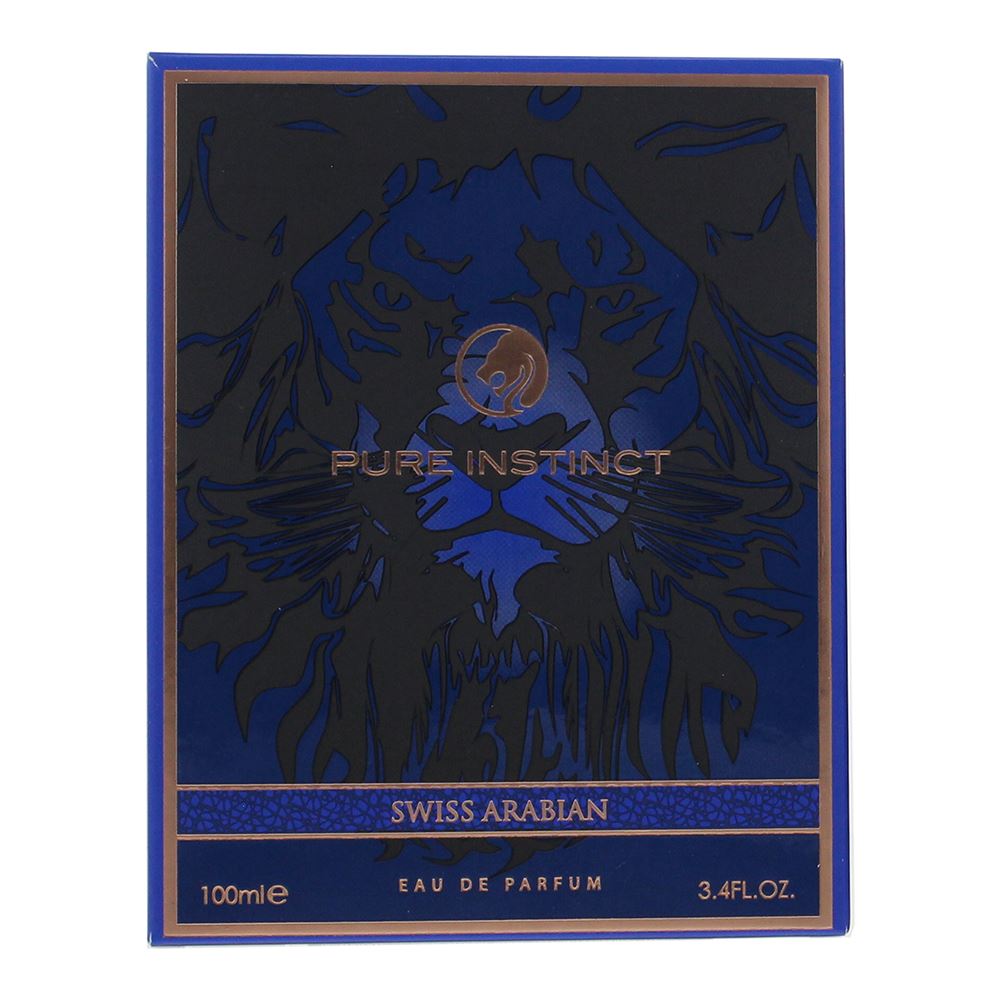 Swiss Arabian Pure Instinct 100ml Eau de Parfum Spray for Him