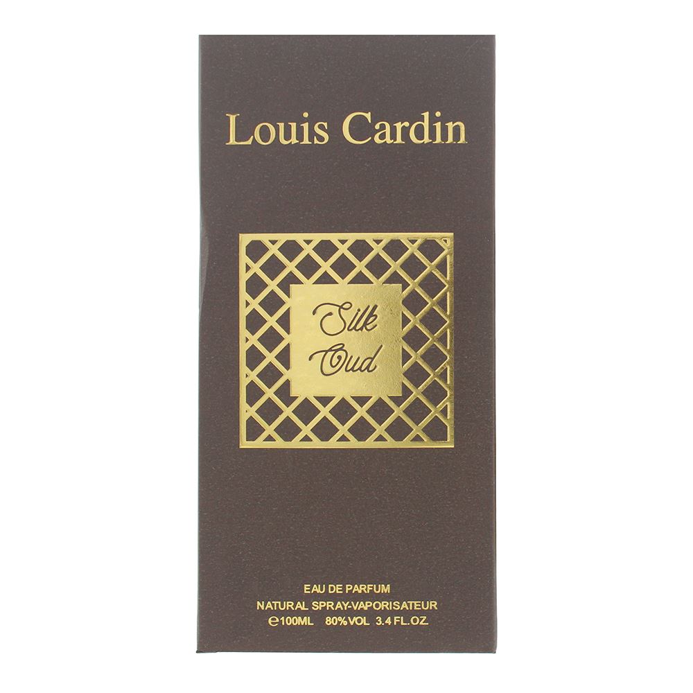 Louis Cardin Silk Oud 100ml Eau de Parfum Spray for Him