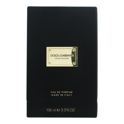 Dolce & Gabbana Velvet Infusion 100ml Eau de Parfum Spray for Unisex